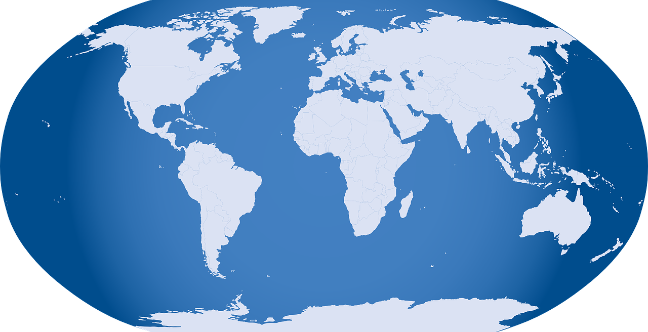 mapa del mundo